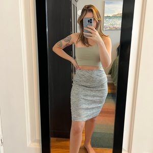 High waist skirt